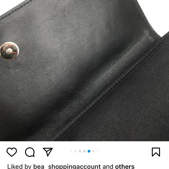 Gucci Black Crystal Satin Evening Clutch - Picture 4 of 7